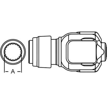 Aftermarket Safety Slide Lock Tractor Yoke A-107-3520-AI